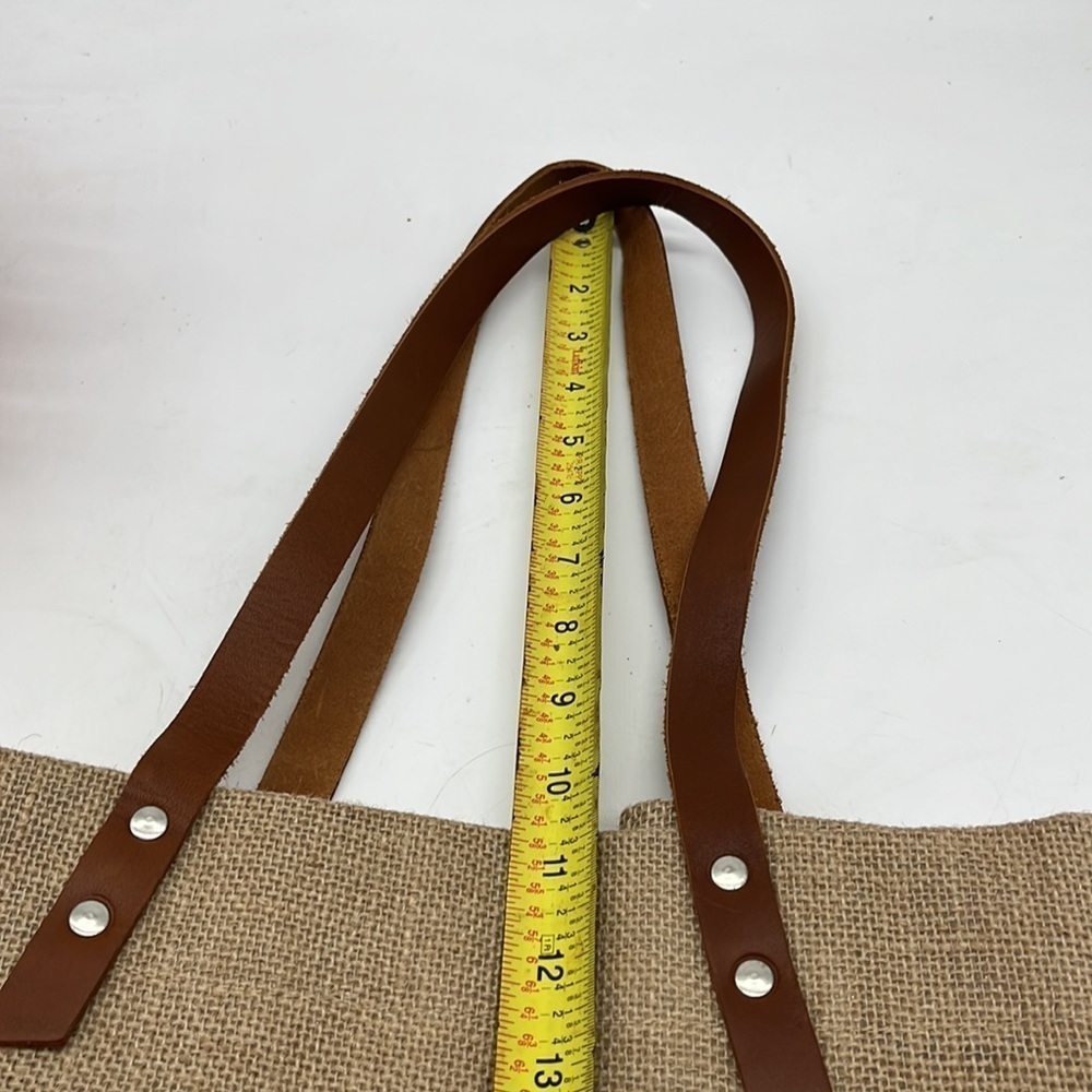 Apolis Market Tote Wine Tote Vivre Rire Aimer TOT4259C - Picture 7 of 12